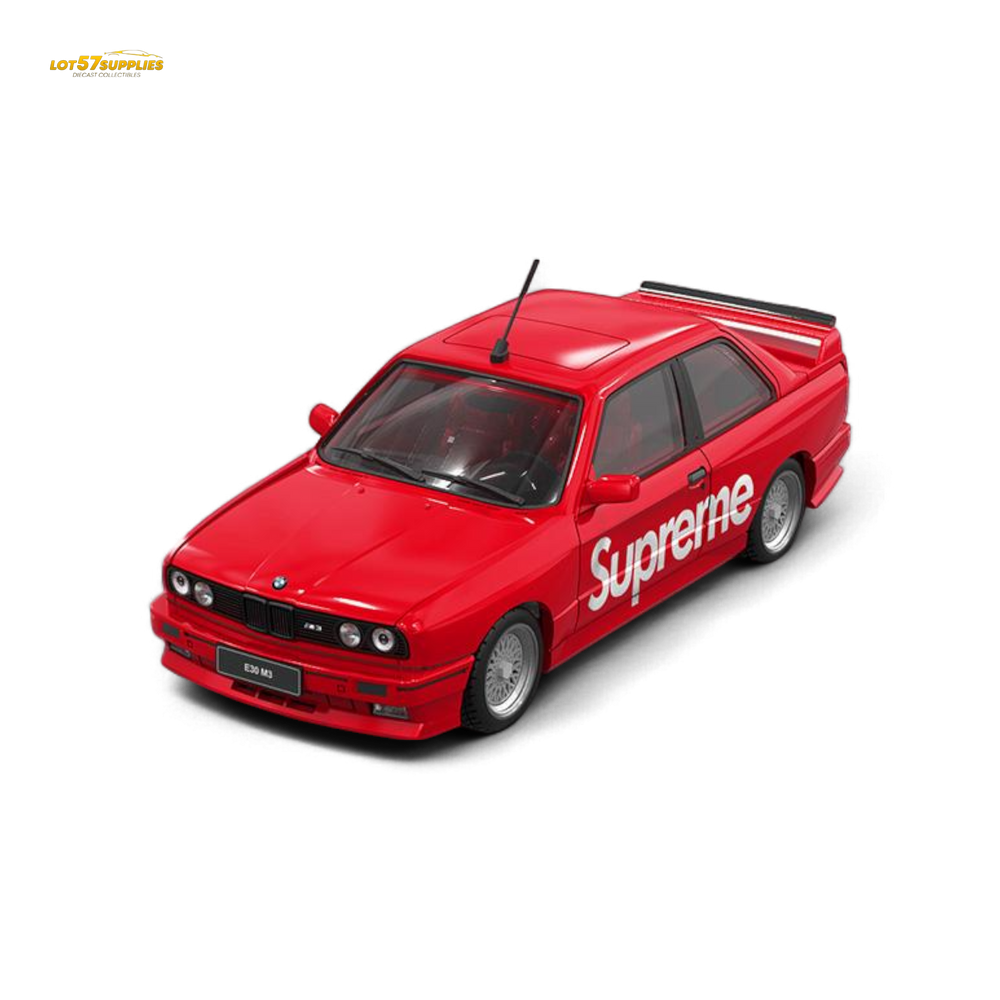 (Pre-Order) Original Model E30 Supreme Livery - S u p r e m e 1:64 (Online Order Only)