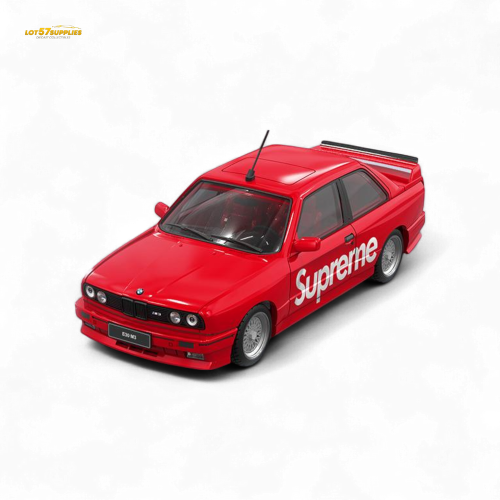 (Pre-Order) Original Model E30 Supreme Livery - S u p r e m e 1:64 (Online Order Only)