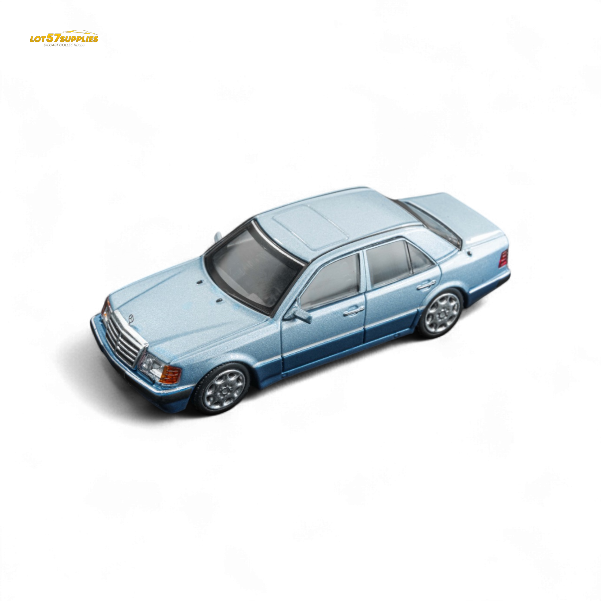 (Pre-Order) DCM 1/64 Benz 500E - Lake Blue 1/64 (ONLINE ORDER ONLY)