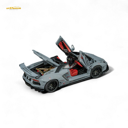 TPC Rhino Model RM 1/64 Lamborghini LP720-4 Roadster Wide-Body Modified - Combat Gray 1/64 (ONLINE ORDER ONLY)