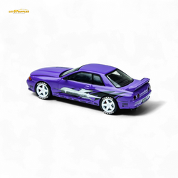 (Pre-Order) TimeMicro Skyline GT-R R32 Los Santos Drift - Purple 1/64 (ONLINE ORDER ONLY)