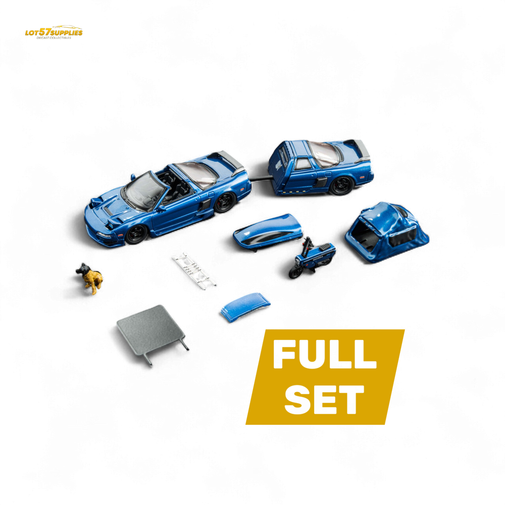 (Pre-Order) Findclassically NSX TRA - Transparent Blue FULL Set 1:64 (Online Order Only)