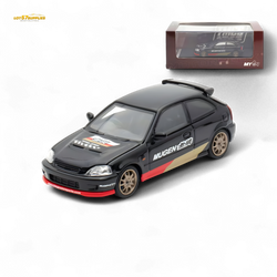 (Pre-Order) Motorhelix Honda Civic EK9 MUGEN Malaysia Limited Edition - Black 1:64 (Online Order Only)