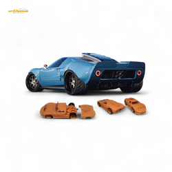 (Pre-Order) Rhino Model Ford GT40 - Blue 1/64 (ONLINE ORDER ONLY)