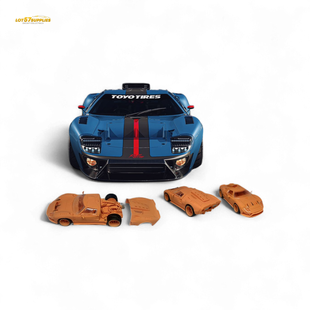 (Pre-Order) Rhino Model Ford GT40 - Blue 1/64 (ONLINE ORDER ONLY)