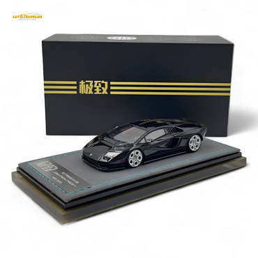 Extreme Club 1:64 Countach LPI800-4 - Black - Resin 1:64 (ONLINE ORDER ONLY)