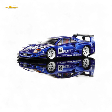 (Pre-Order) Demon King Auto F40 LB-Works Wide-Body Gull Wing Gate Modified - PILOT Livery 1:64 (ONLINE ORDER ONLY)