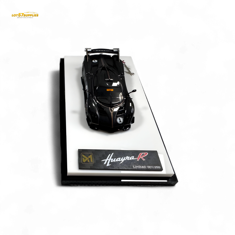 (Pre-Order) DMY Pagani Huayra R - Black Carbon 1/64 (Online Order Only)