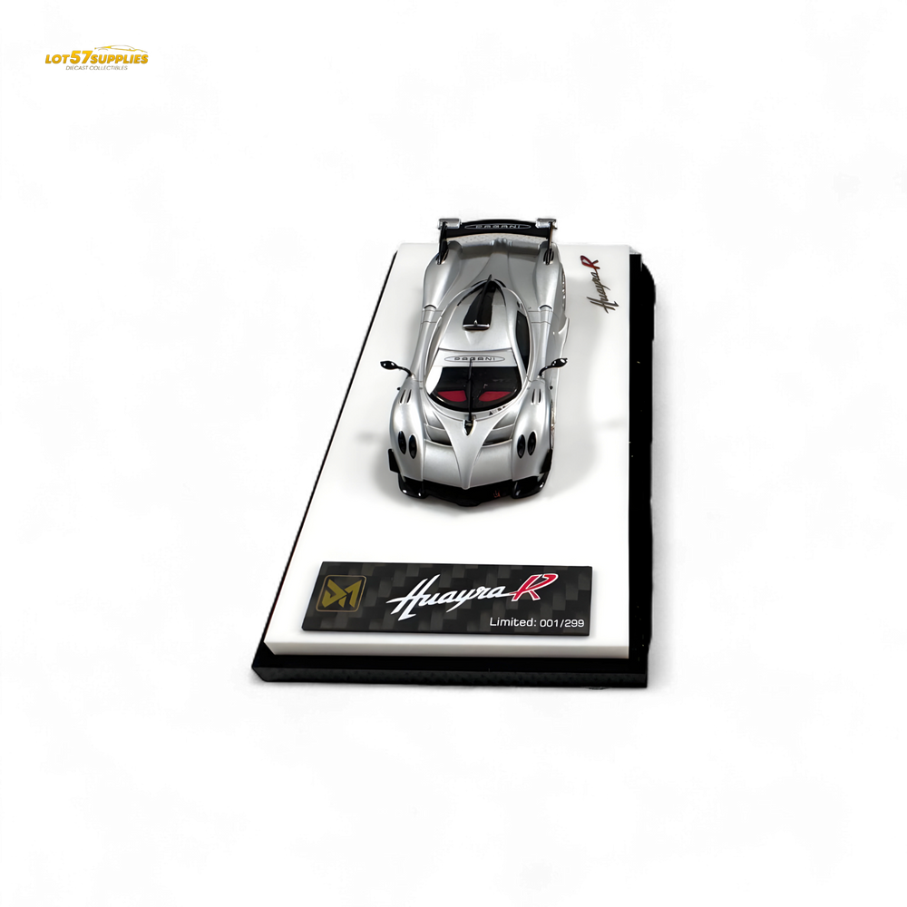 (Pre-Order) DMY Pagani Huayra R - Matte Silver 1/64 (ONLINE ORDER ONLY)