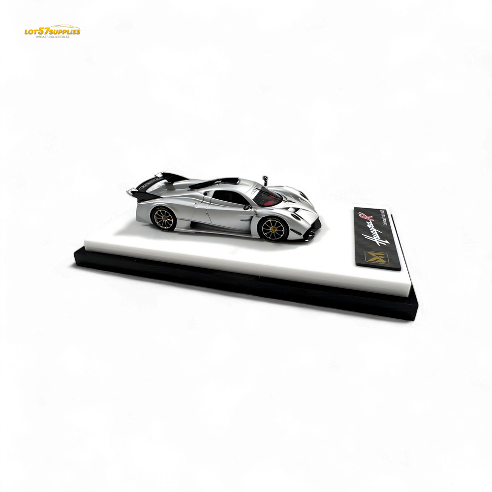 (Pre-Order) DMY Pagani Huayra R - Matte Silver 1/64 (ONLINE ORDER ONLY)