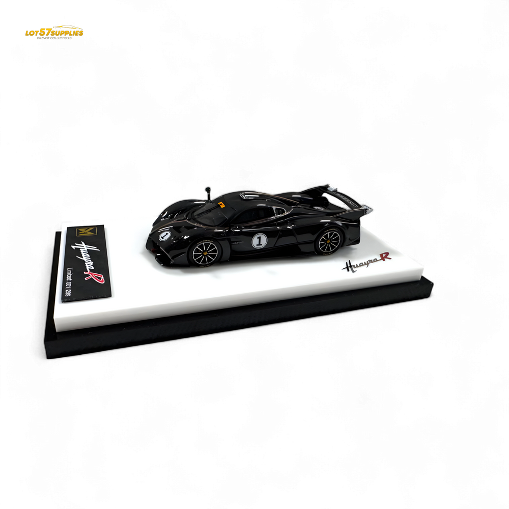 (Pre-Order) DMY Pagani Huayra R - Black Carbon 1/64 (Online Order Only)