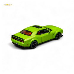 (Pre-Order) STANCE HUNTERS DODGE SRT HELLCAT - Green 1/64 (ONLINE ORDER ONLY)