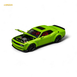 (Pre-Order) STANCE HUNTERS DODGE SRT HELLCAT - Green 1/64 (ONLINE ORDER ONLY)