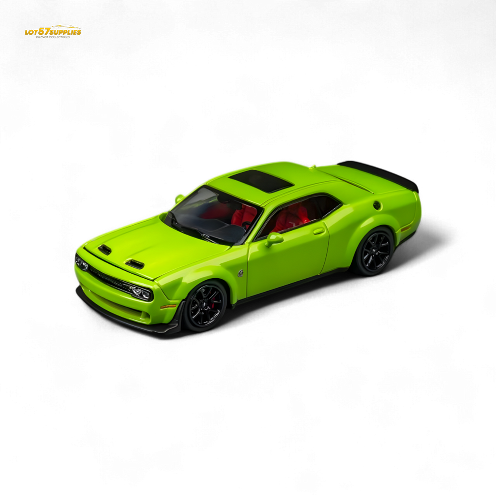 (Pre-Order) STANCE HUNTERS DODGE SRT HELLCAT - Green 1/64 (ONLINE ORDER ONLY)
