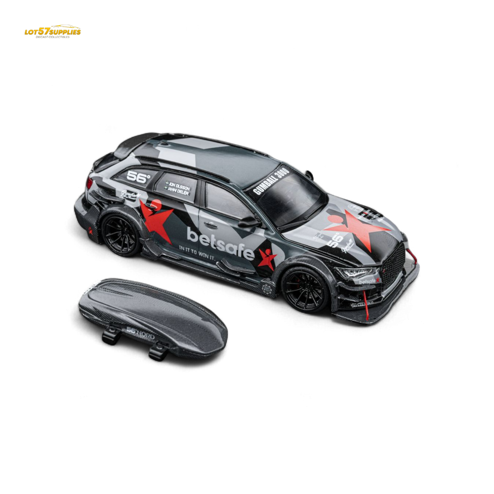 (Pre-Order) DCM Audi RS6 C7 DTM Betsafe Gumball 3000 - 1:64 (Online Order Only)