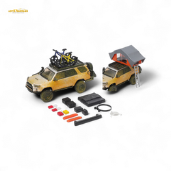 (Pre-Order) GCD Toyota Speed Master Silver Muddy 4 RUNNER – Silver Muddy 1:64 (Online Order Only)