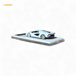Fuelme Model NEO COUNTACH LPI 800-4 BIANCO SIDERALE 1:64 Resin (ONLINE ORDER ONLY)