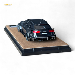 Qidian Model Audi RS6 Avant (C7) Crock Station wagon DTM Wide-Body Modified - Black 1/64 (ONLINE ORDER ONLY)