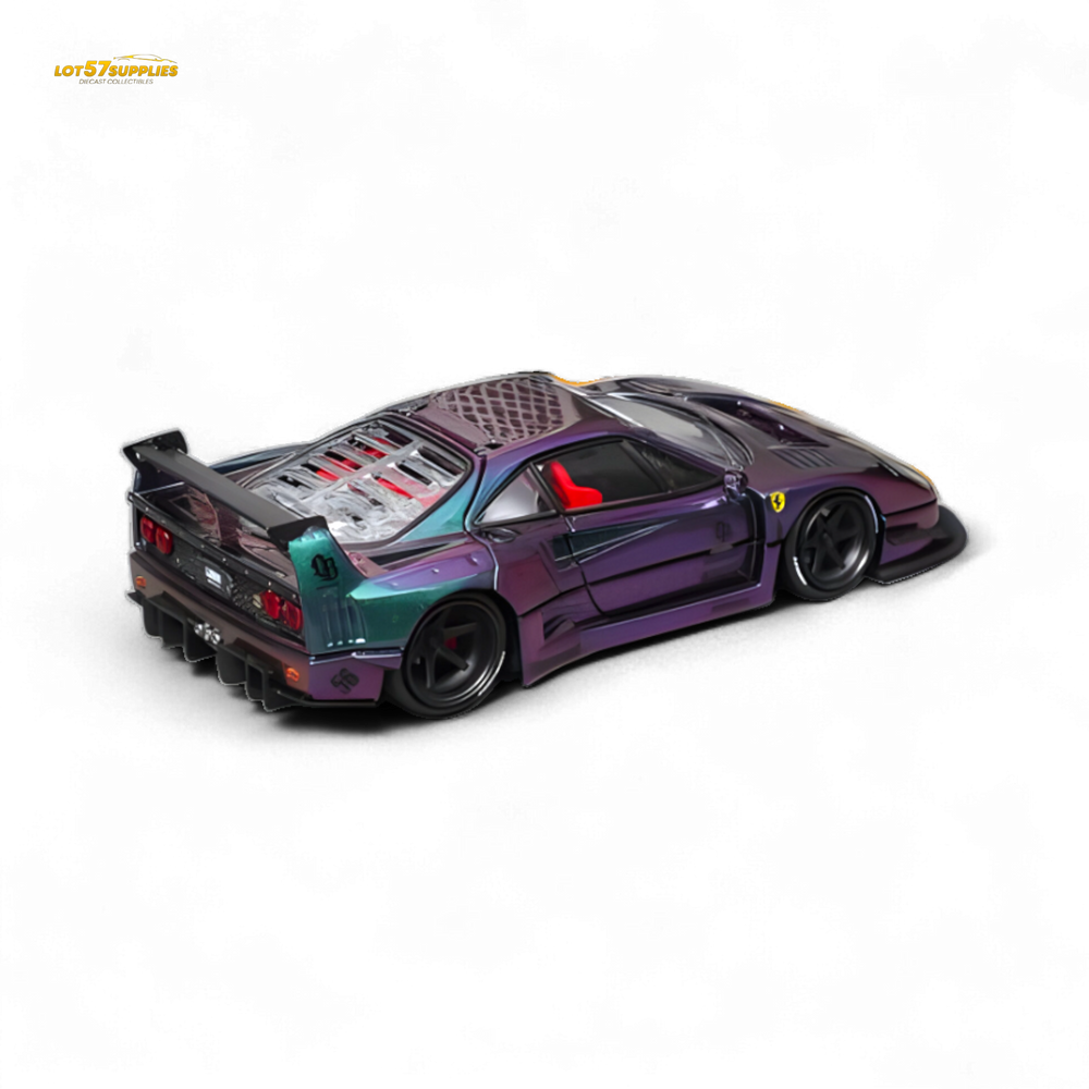 (Pre-Order) Star Model F40 LB-Works Wide-Body - Magic Purple Ordinary 1:64 (ONLINE ORDER ONLY)