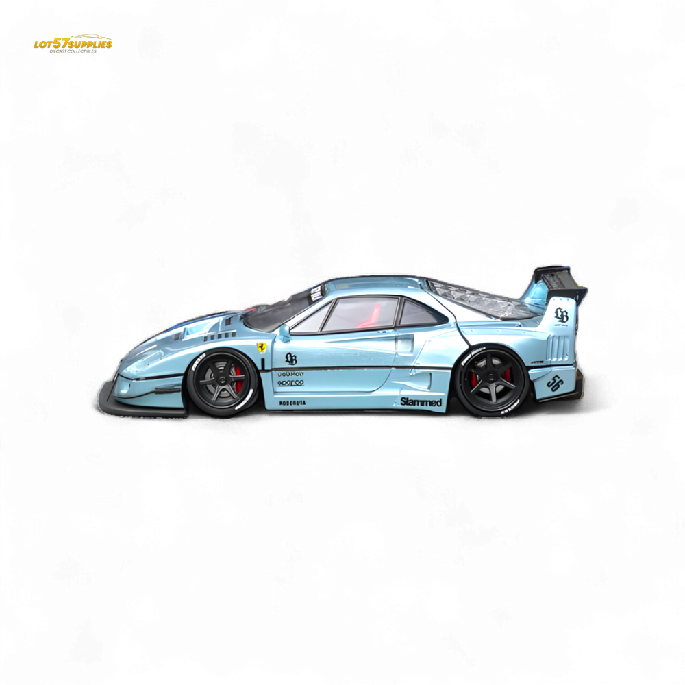 (Pre-Order) Star Model F40 LB-Works WideBody - Ice Blue Ordinary 1:64 (ONLINE ORDER ONLY)