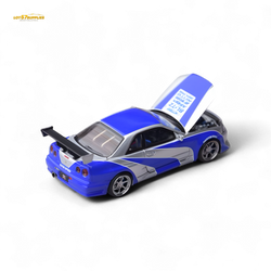 Focal Horizon Skyline GT-R R34 - NFS Silver Blue 1:64 (ONLINE ORDER ONLY)