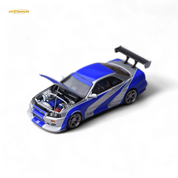 Focal Horizon Skyline GT-R R34 - NFS Silver Blue 1:64 (ONLINE ORDER ONLY)