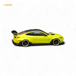SW BMW G82 M4 Wide-Body Modified - Sao Paulo Yellow 1:64 (ONLINE ORDER ONLY)