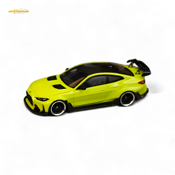 SW BMW G82 M4 Wide-Body Modified - Sao Paulo Yellow 1:64 (ONLINE ORDER ONLY)
