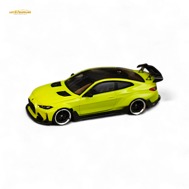 SW BMW G82 M4 Wide-Body Modified - Sao Paulo Yellow 1:64 (ONLINE ORDER ONLY)
