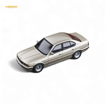 (Pre-Order) DCM BMW E34 5-Series Sedan - Cashmere Beagle Gold 1:64 (ONLINE ORDER ONLY)