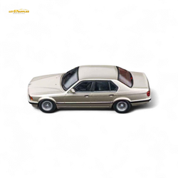 (Pre-Order) DCM BMW E32 7-Series Sedan - Cashmere Beagle Gold 1:64 (ONLINE ORDER ONLY)
