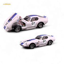 Fine Works64 Shelby Daytona - White with Blue Stripes 1:64 (ONLINE ORDER ONLY)