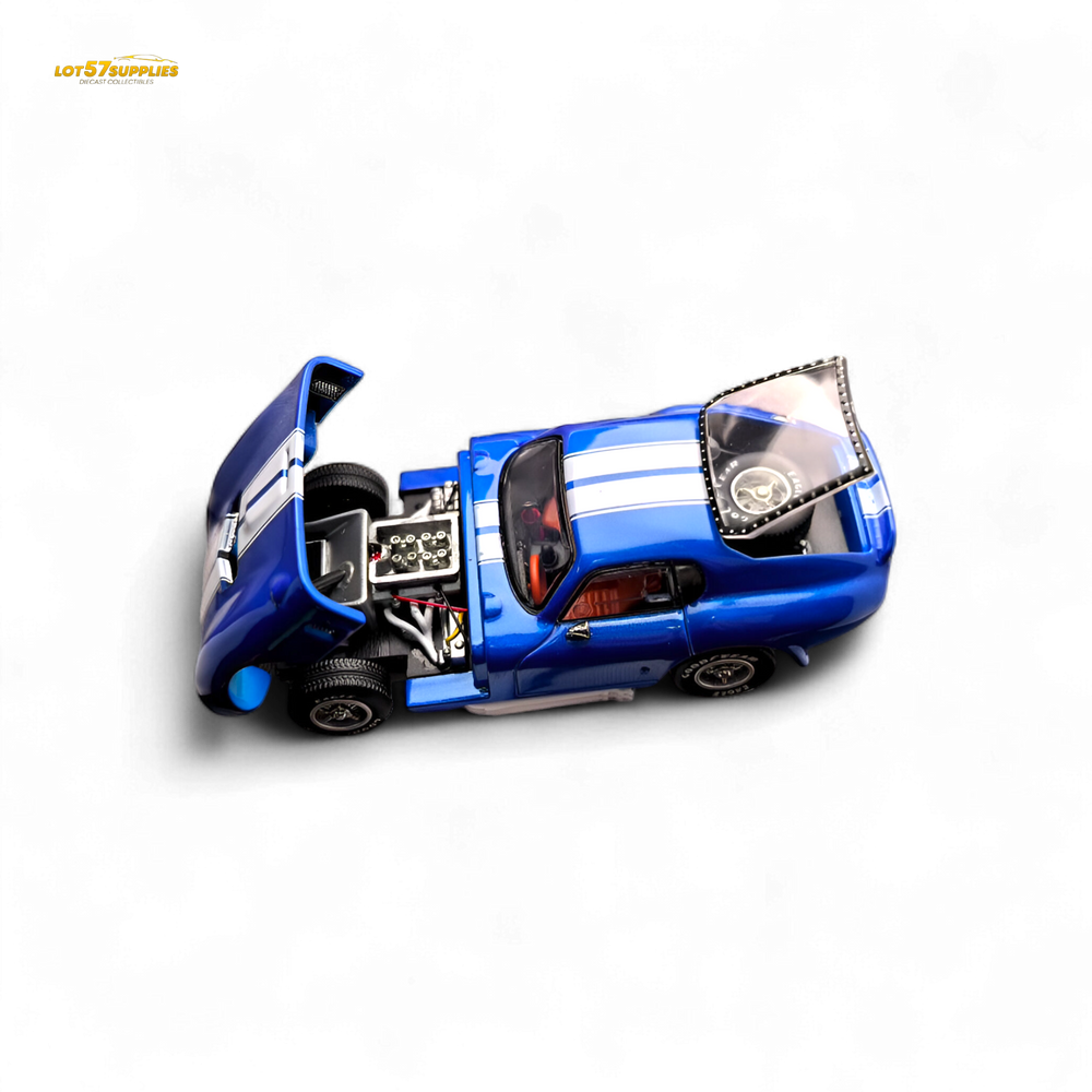 Fine Works64 Shelby Daytona - Blue with White Stripes 1:64 (ONLINE ORDER ONLY)