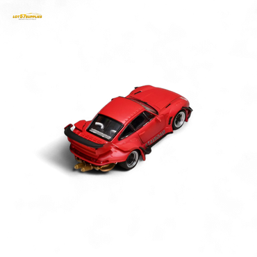 (Pre-Order) Street Weapon RWB 993 Naginata - Red Livery - Low Wing 1:64 (ONLINE ORDER ONLY)