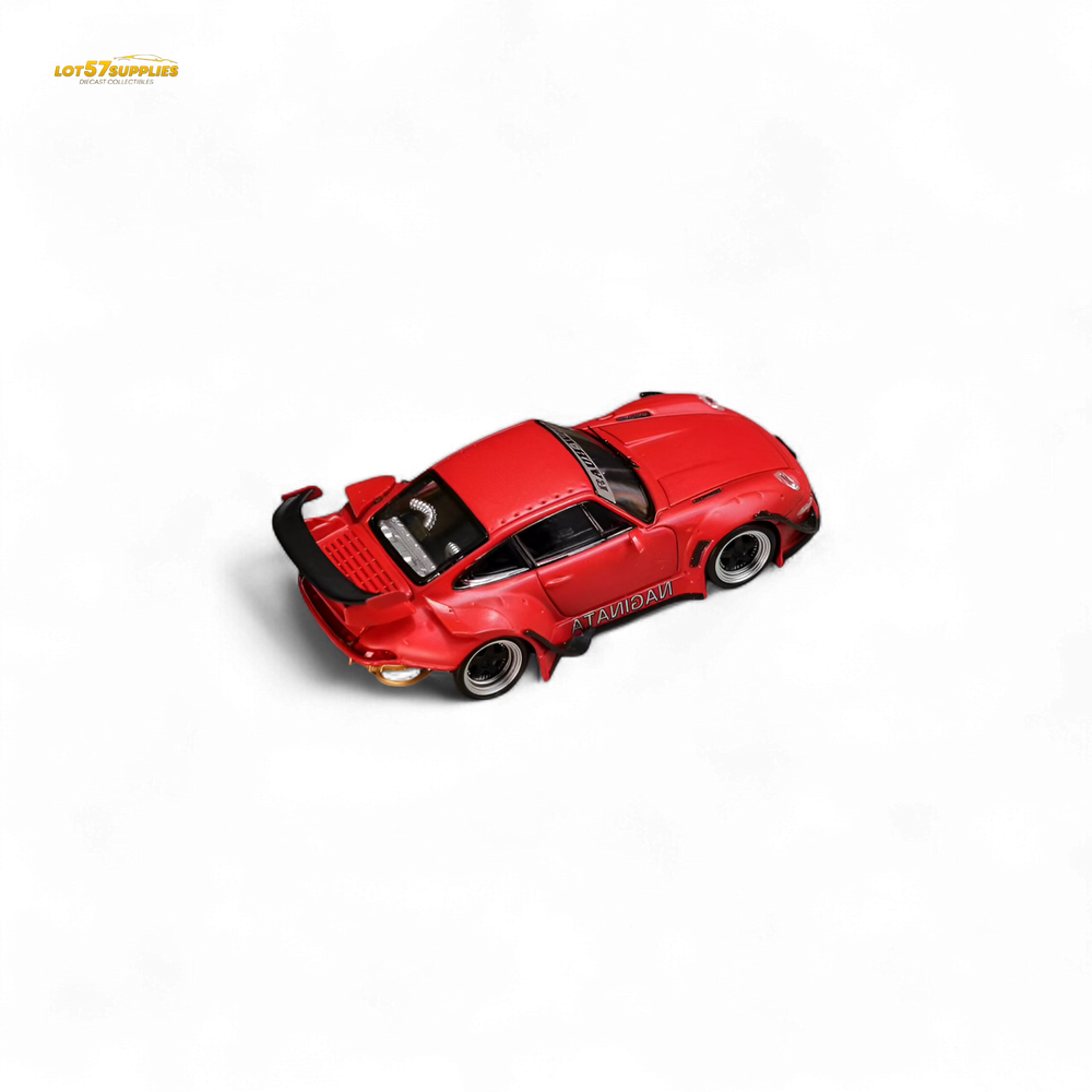(Pre-Order) Street Weapon RWB 993 Naginata - Red Livery - Low Wing 1:64 (ONLINE ORDER ONLY)