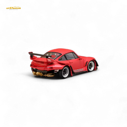 (Pre-Order) Street Weapon RWB 993 Naginata - Red Livery - Low Wing 1:64 (ONLINE ORDER ONLY)