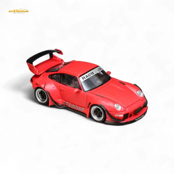 (Pre-Order) Street Weapon RWB 993 Naginata - Red Livery - Low Wing 1:64 (ONLINE ORDER ONLY)