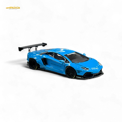 (Pre-Order) Pgm Lamborghini LP700-4 - BB Blue Luxury Version 1:64 (ONLINE ORDER ONLY)