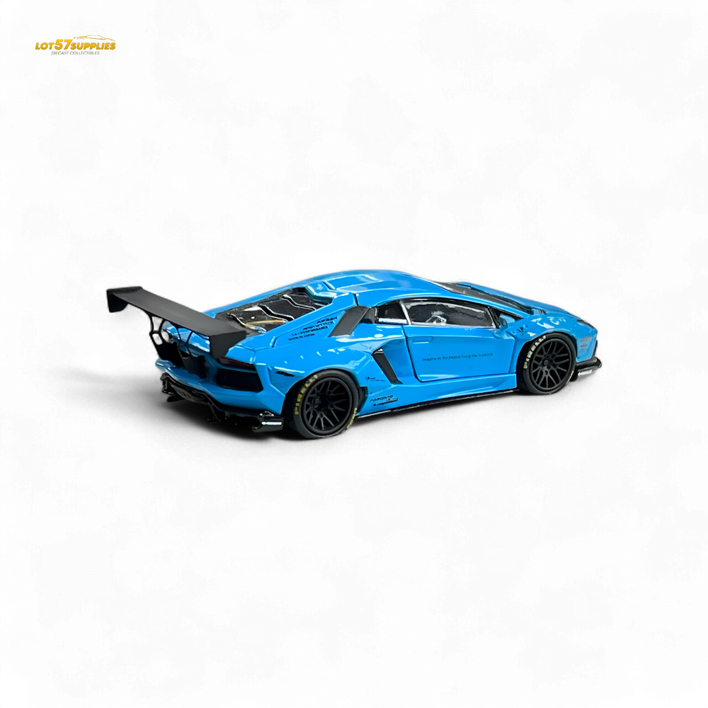 (Pre-Order) Pgm Lamborghini LP700-4 - BB Blue Luxury Version 1:64 (ONLINE ORDER ONLY)