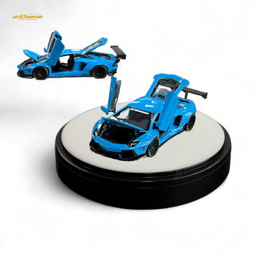 (Pre-Order) Pgm Lamborghini LP700-4 - BB Blue Luxury Version 1:64 (ONLINE ORDER ONLY)
