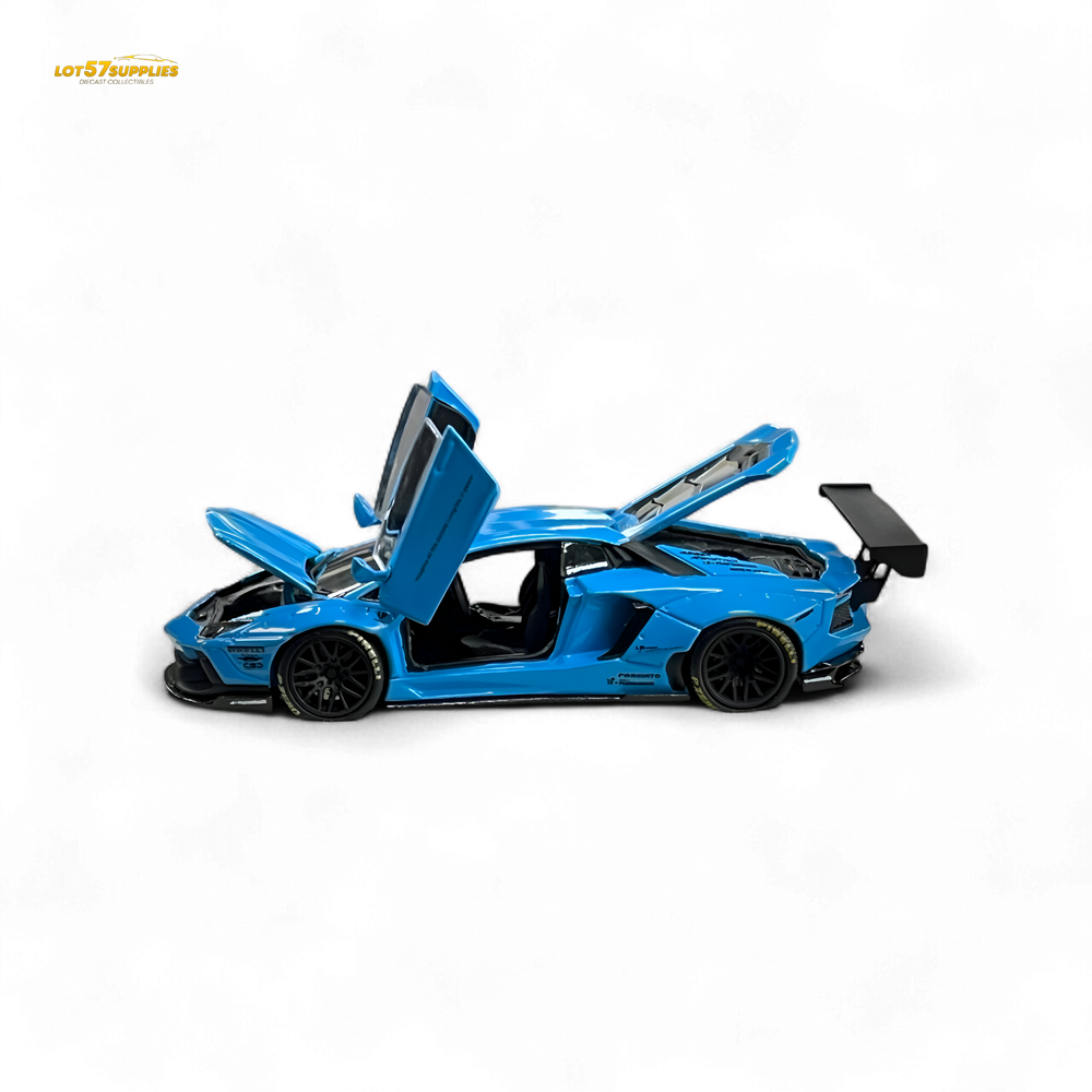 (Pre-Order) Pgm Lamborghini LP700-4 - BB Blue Ordinary Version 1:64 (ONLINE ORDER ONLY)