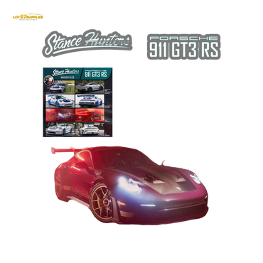 (Pre-Order) Stance Hunters Porsche 911 GT3 RS - Purple 1:64 (ONLINE ORDER ONLY)