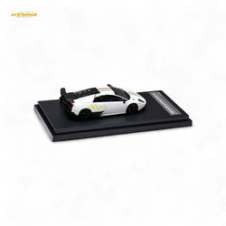 High Rev Model Lamborghini Murcielago LP670-4 SV - White Italian Stripes 1:64 (ONLINE ORDER ONLY)