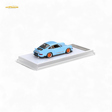 (Pre-Order) Zincit Model Porsche 911 Singer DLS - Gulf Blue 1:64 (ONLINE ORDER ONLY)
