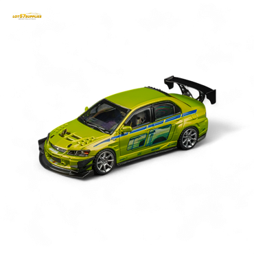 (Pre-Order) Findclassically Mitsubishi 9th Generation - FNF Bryan Livery Green 1:64 (ONLINE ORDER ONLY)