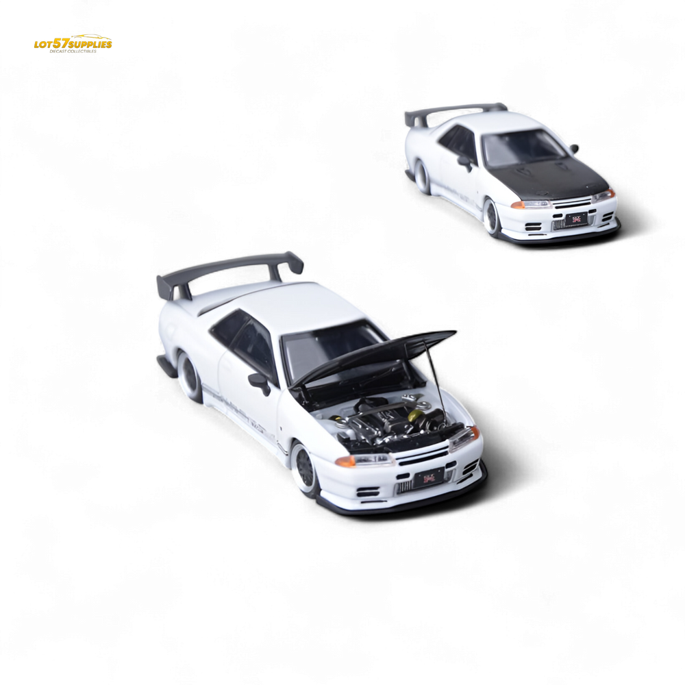 (Pre-Order) Focal Horizon Skyline GT-R R32 Top Secret Modified VR32 - White 1:64 (ONLINE ORDER ONLY)