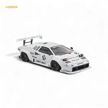 (Pre-Order) Vision64 LB Lamborghini Countach Luxury Version - White 1:64 (ONLINE ORDER ONLY)