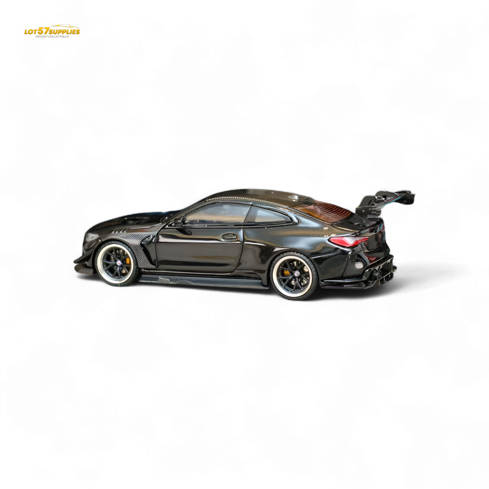 (Pre-Order) SW BMW M4 Flossmann Full Widebody Kit G82 GTR - Bright Black 1:64 (ONLINE ORDER ONLY)