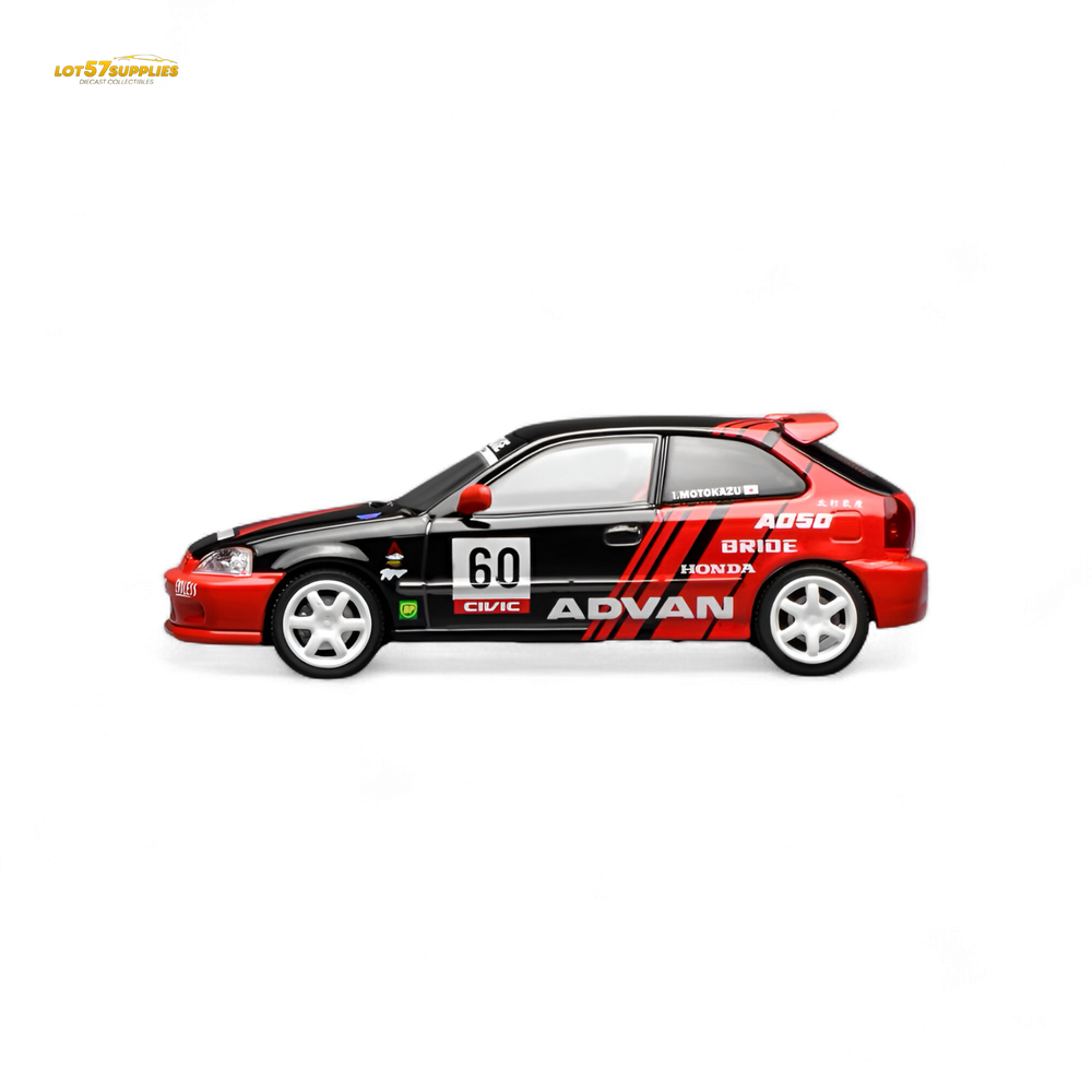 (Pre-Order) Motorhelix Honda Civic Type R (EK9) - Advan Livery 1:64 (ONLINE ORDER ONLY)