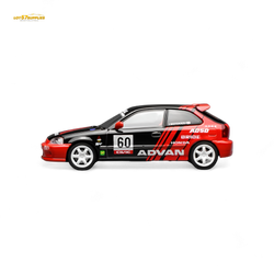 (Pre-Order) Motorhelix Honda Civic Type R (EK9) - Advan Livery 1:64 (ONLINE ORDER ONLY)